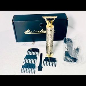 Steel Hair Clippers Buddha Design Rechargeable